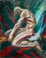 Michael Hensley Paintings, Human Figure 3